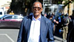Ace Magashule addressed a crowd at Pule Mlambo's funeral, potentially violating terms of his suspension from the ANC