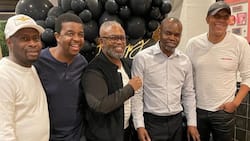 DJ Ganyani ushered in his 53rd with the big boys, legends Oskido, Doctor Khumalo & Mdu