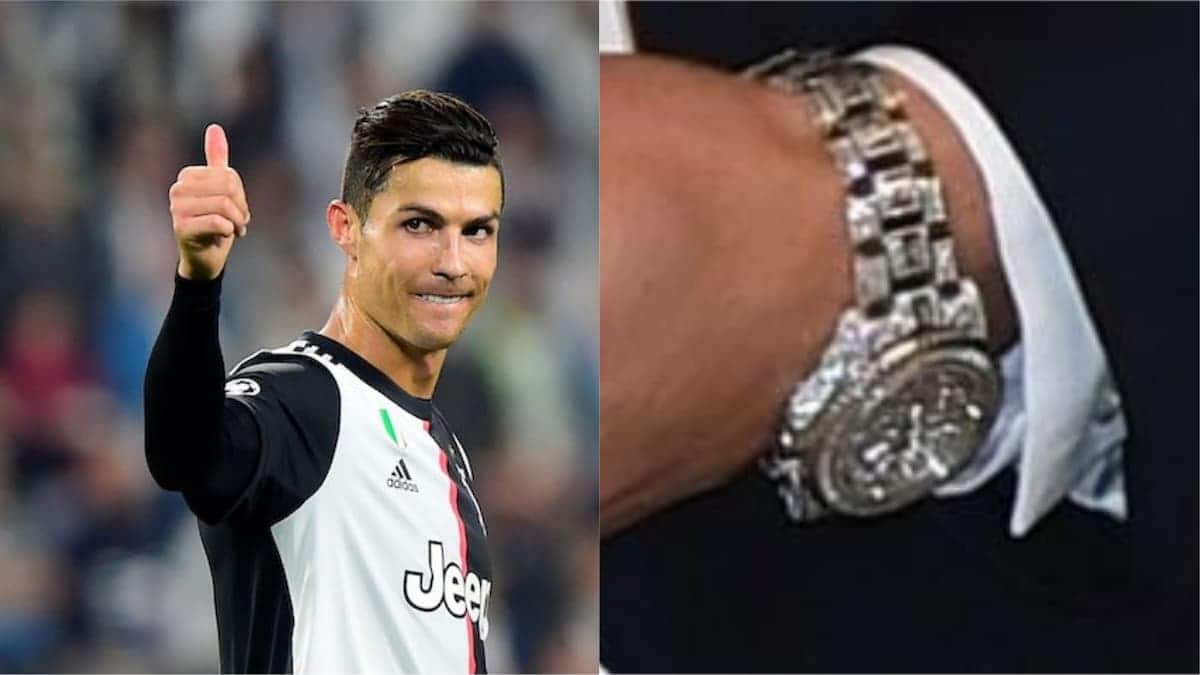 Cristiano Ronaldo wears most-expensive Rolex watch in history