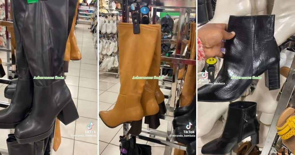 A fashionista plugged SA ladies with boots from Ackermans