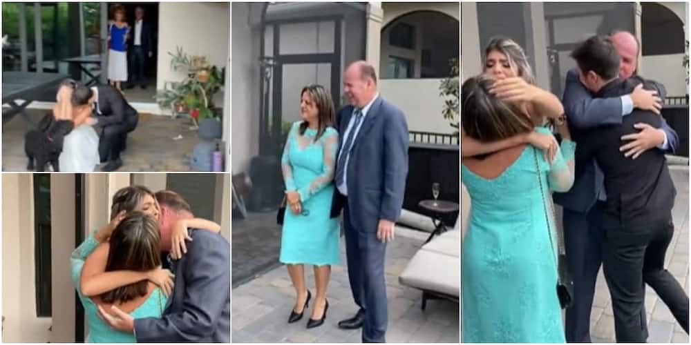 Bride got emotional as her parents made it to her wedding Bride got emotional as her parents made it to her wedding