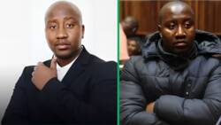 Former 'Sizok'thola' host Xolani Khumalo gets massive support while attending court