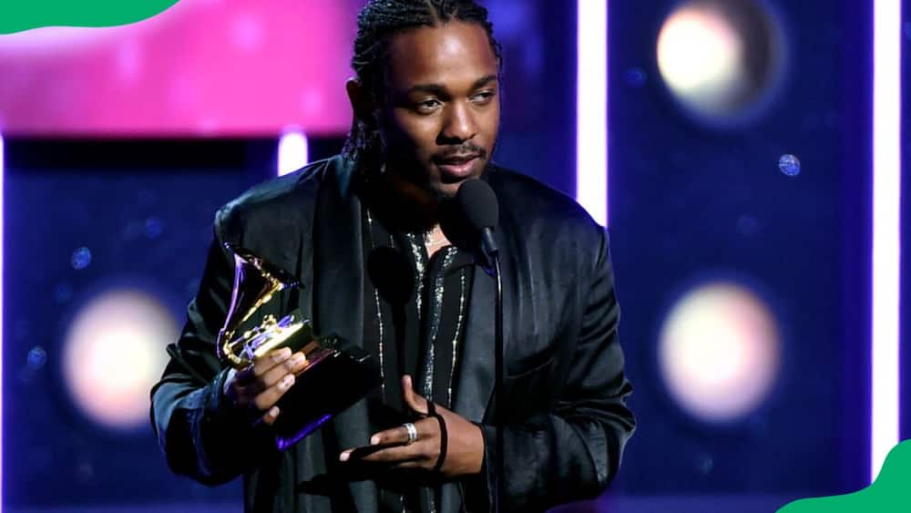 Kendrick Lamar attending the 60th Annual Grammy Awards