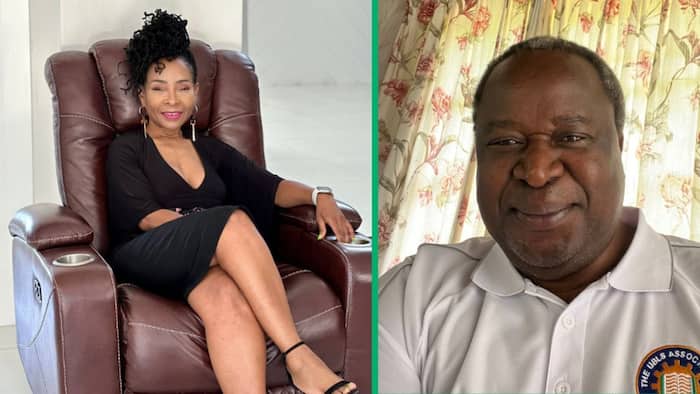 Tito Mboweni's bad cooking has Mzansi pleading with Prof Phakeng to go on a date with him