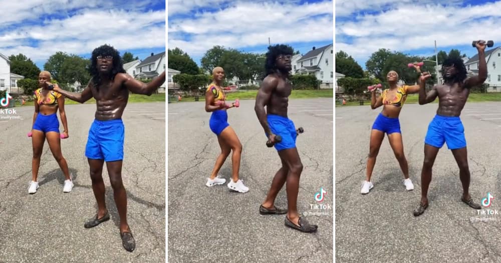 Fit Couple Serve Relationship Goals in Funny Workout Video, Has Some People  Praying for a Bond Like Theirs 