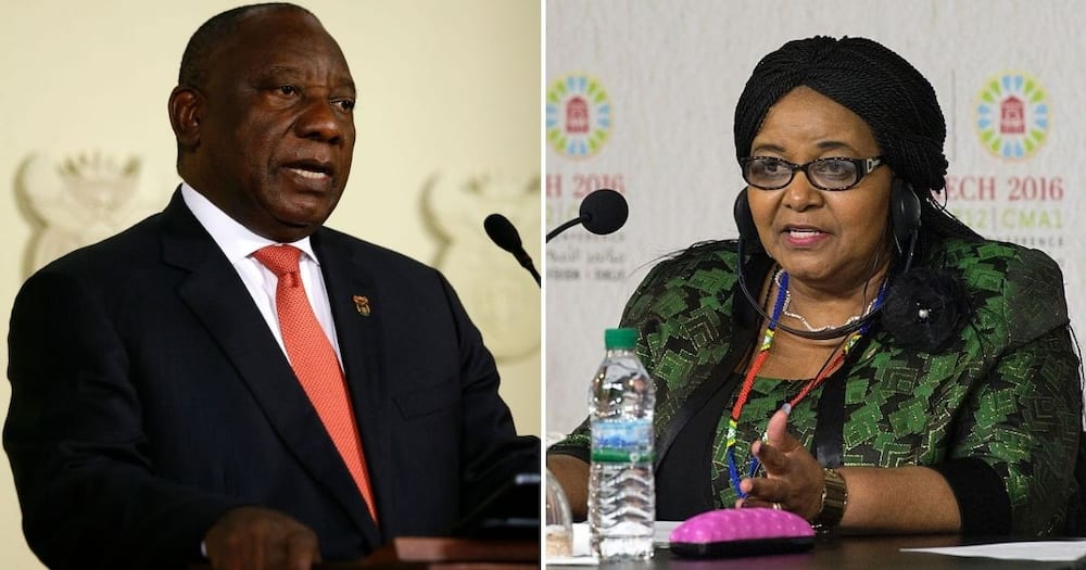 Edna Molewa, Grandson Calling, President Cyril Ramaphosa, Mzansi