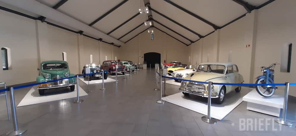 The Franschhoek Motor Museum owned by billionaire Johann Rupert.