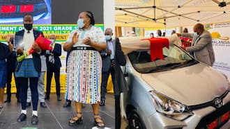 Halala: Female Grade 12 learner from township school bags 7 distinctions, rewarded with car and money