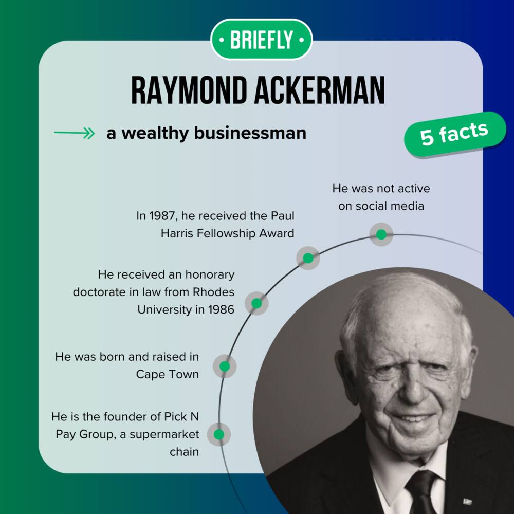 Raymond Ackerman's biography
