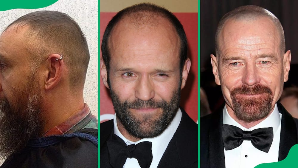 Sleek haircuts for balding men