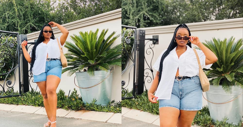 Thickleeyonce simply slays cute outfit: "2021 already has me glowing"