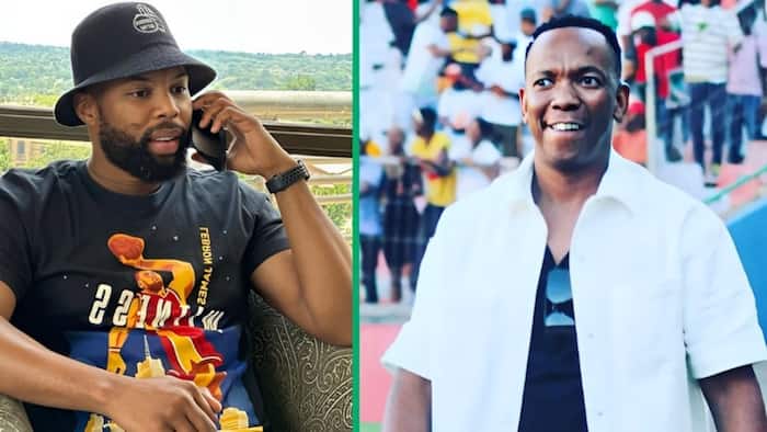 Sizwe Dhlomo roasted for throwing shade at Ba2cada after disclosing his salary: "Typical of Sizwe"
