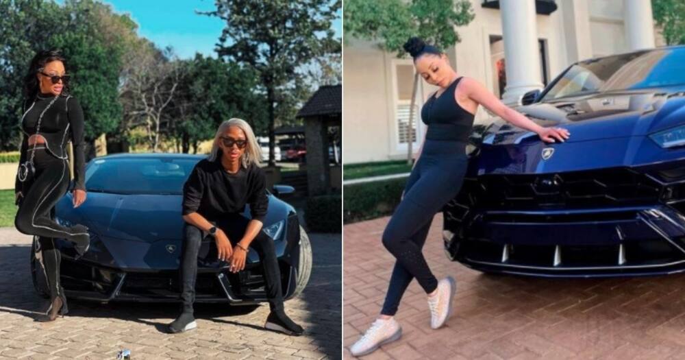 Khanyi Mbau, Mzansi, Queen of Luxury, Cars, Petrol Fever, BMW, Dad, Lamborghini