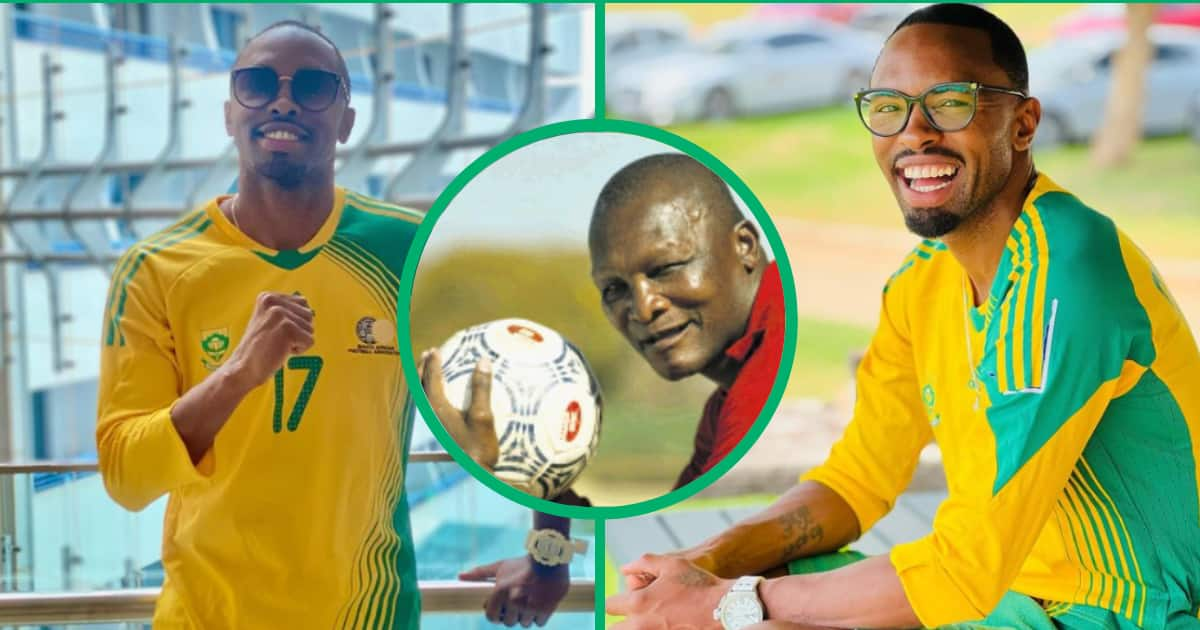 Footballer Bernard Parker Pays Legendary Former Soccer Player Lucas ...