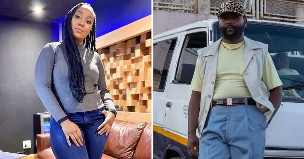 Sjava's fans roasted Lady Zamar for showing off her abs.