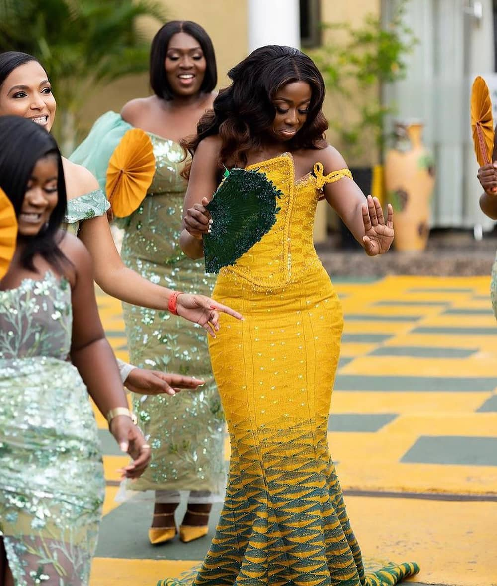 Ghanaian traditional wedding fashion