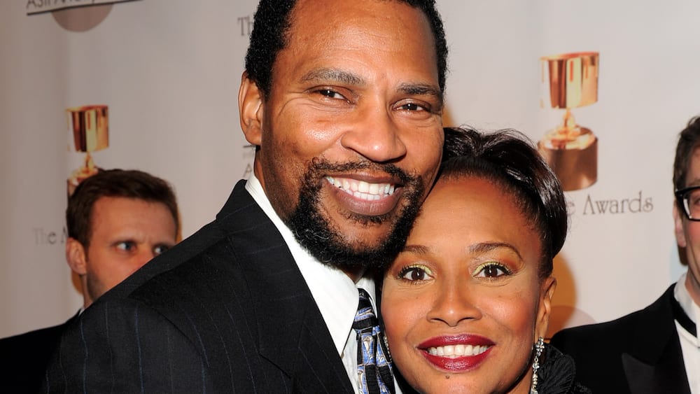 Jenifer Lewis with husband Arnold Byrd