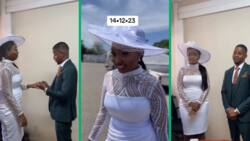 Mzansi bride's sweet Home Affairs wedding video melts hearts on TikTok: "Wamuhle lomakoti"