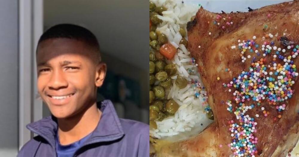 Mzansi Man Praises Bae for Her Colourful Meal and Mzansi Can't Deal