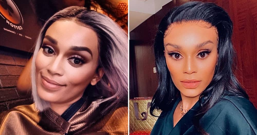 Pearl Thusi reacted to a dating rumour started by a controversial blogger