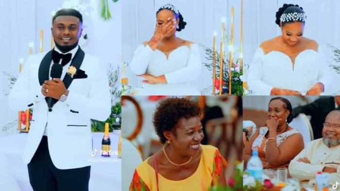 Man marries woman he met on Instagram 8 years later, groom gushes over her in TikTok video: "She liked my first 10 photos"
