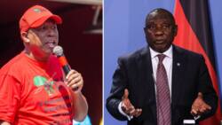 EFF leader Julius Malema takes dig at Ramaphosa's leadership, says SA has a "part-time" president