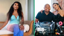 DJ Zinhle marks brother Zenzele's birthday with sweet message and 4 pics of moments together, fans delighted
