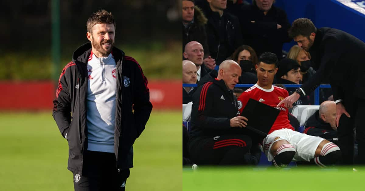 Michael Carrick Explains Why He Benched Cristiano Ronaldo During ...