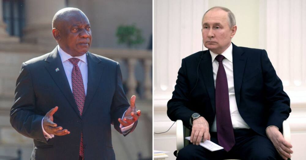 President Cyril Ramaphosa and Russian President Vladimir Putin talk future plans in telephone call