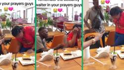 Marriage proposal takes unexpected turn, man left speechless in video