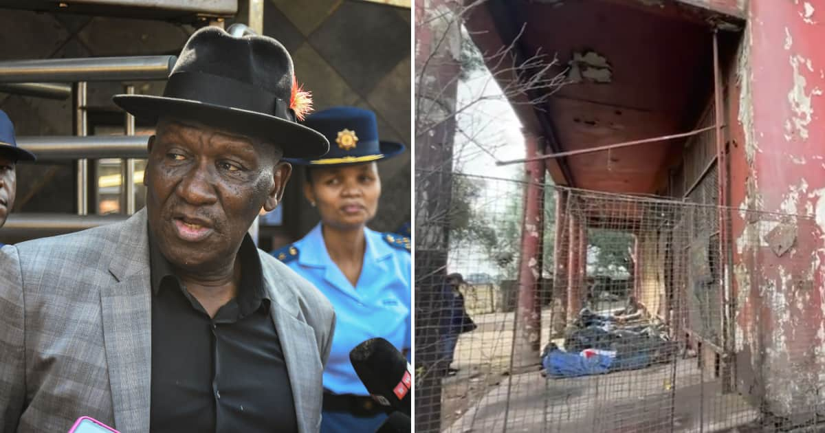 Police Minister Bheki Cele Heads Back To Krugersdorp, Police Arrest ...