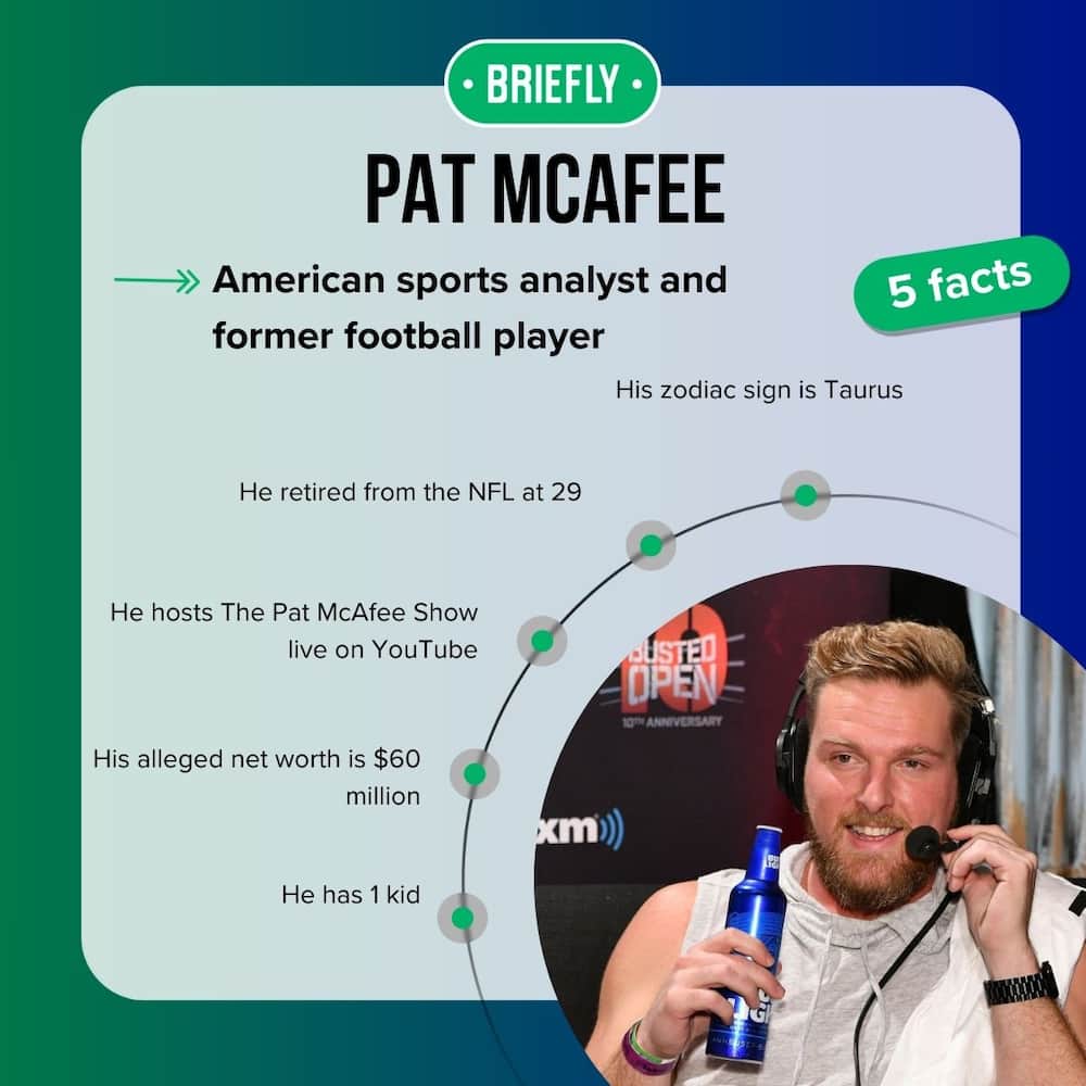 Pat McAfee’s facts
