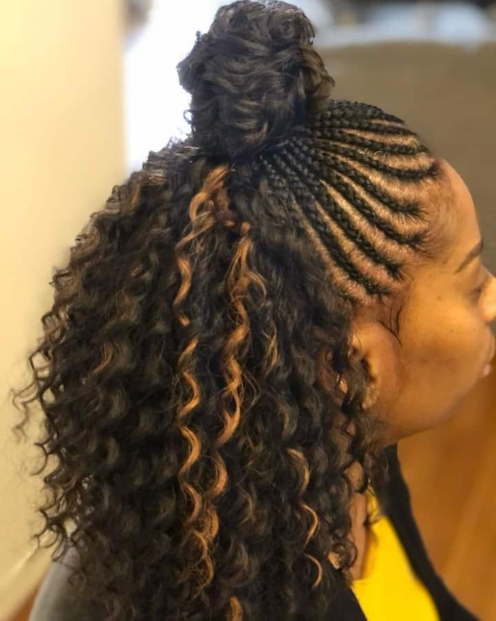 Best Straight Up Hairstyles 2024 Top 40 Trending African Cornrow Ideas