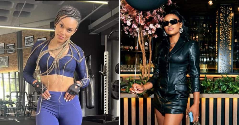 Pearl Thusi seemingly suggests she is beefing with DJ Zinhle