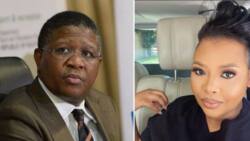Anele Mdoda trends after Fikile Mbalula hurriedly responded to her request, Mzansi unimpressed by the favouritism
