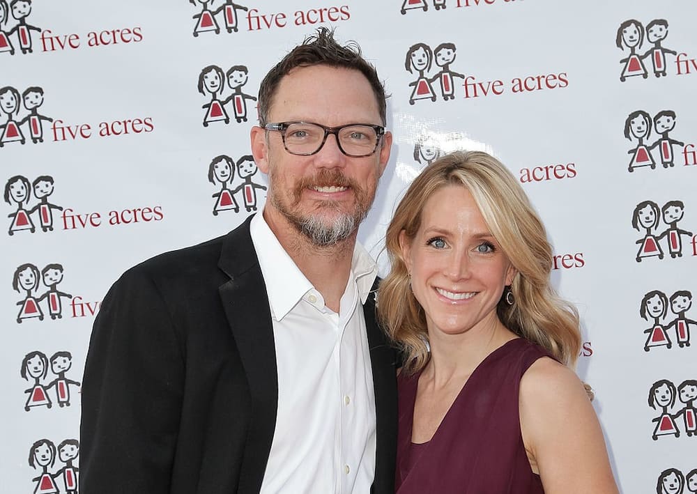 LOS ANGELES, CA. June 15, 2000: Actor MATTHEW LILLARD & fiancee at