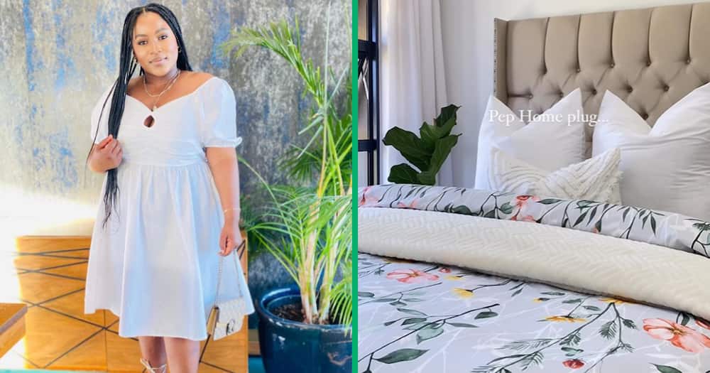 A lady showed off her amazing Pep Home haul where she bought a duvet cover