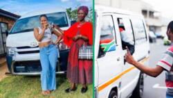 Generous gogo gifts granddaughter a taxi in a viral Facebook post, SA in awe