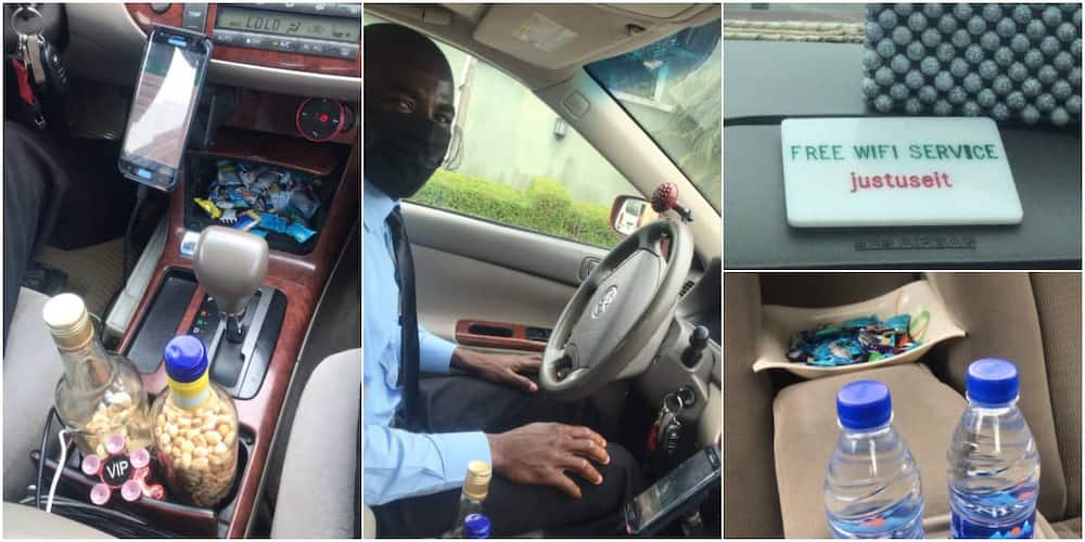 The driver has been appreciated on social media for his service