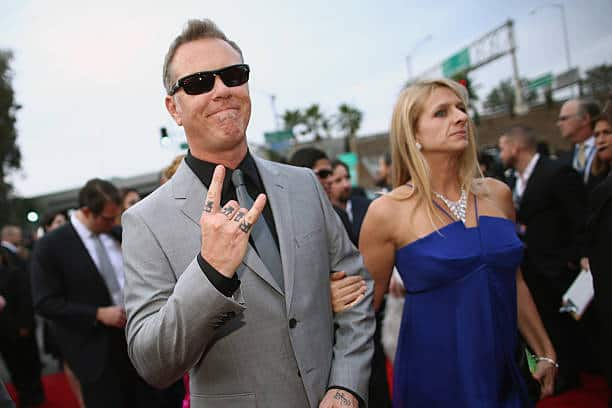 How did James Hetfield meet Francesca?