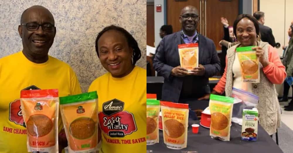 Kwamena & Penelope: Ghanaian couple who'd never used retirement money saved enough to start jollof business