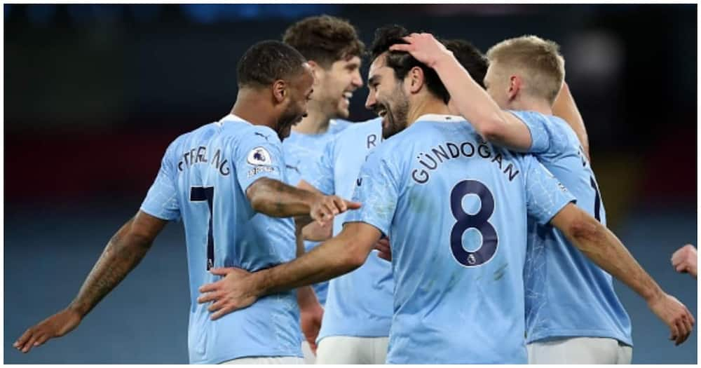 Man City while in action during the 2020/21 season. Photo: Getty Images.