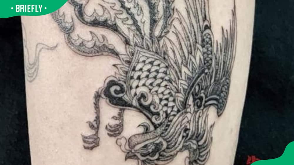 Chinese phoenix tattoo