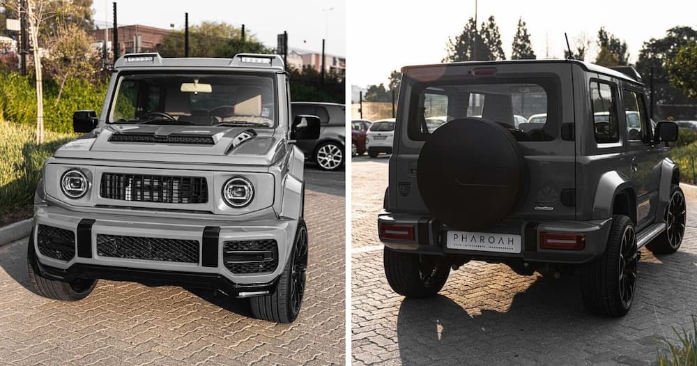 Pimped Suzuki Jimny Looks like Mini G-Wagon with 'Brabus' Kit