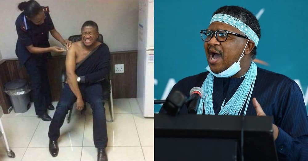 Mbalula vaccination meme south africns hilariously respond