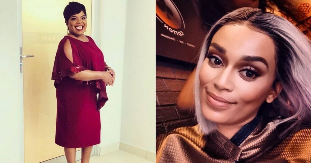 Rebecca Malope shares snippet of hilarious interview with Pearl Thusi