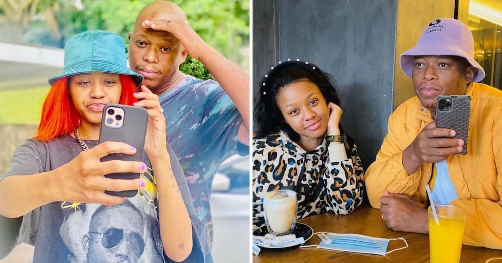 Babes Wodumo shared a Bible verse from Mampintsha's account