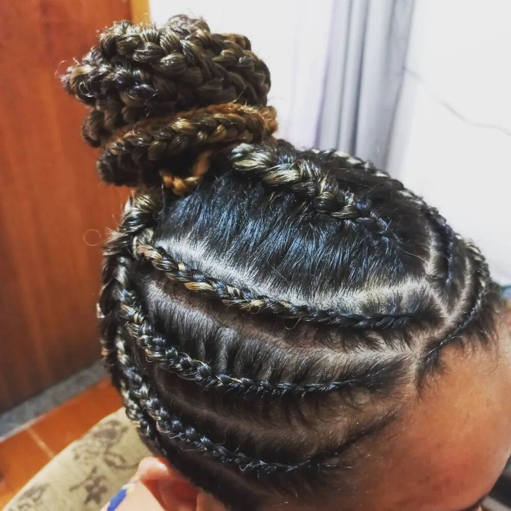 Sophisticated Ghana braid