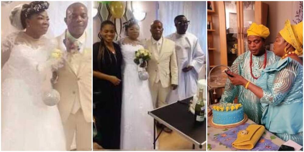 Love, Africa latest news, Nigeria latest news, love knows no age, true love, first-time marriage