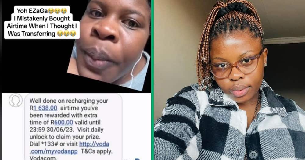 Woman mistakenly buys R 1 638 airtime